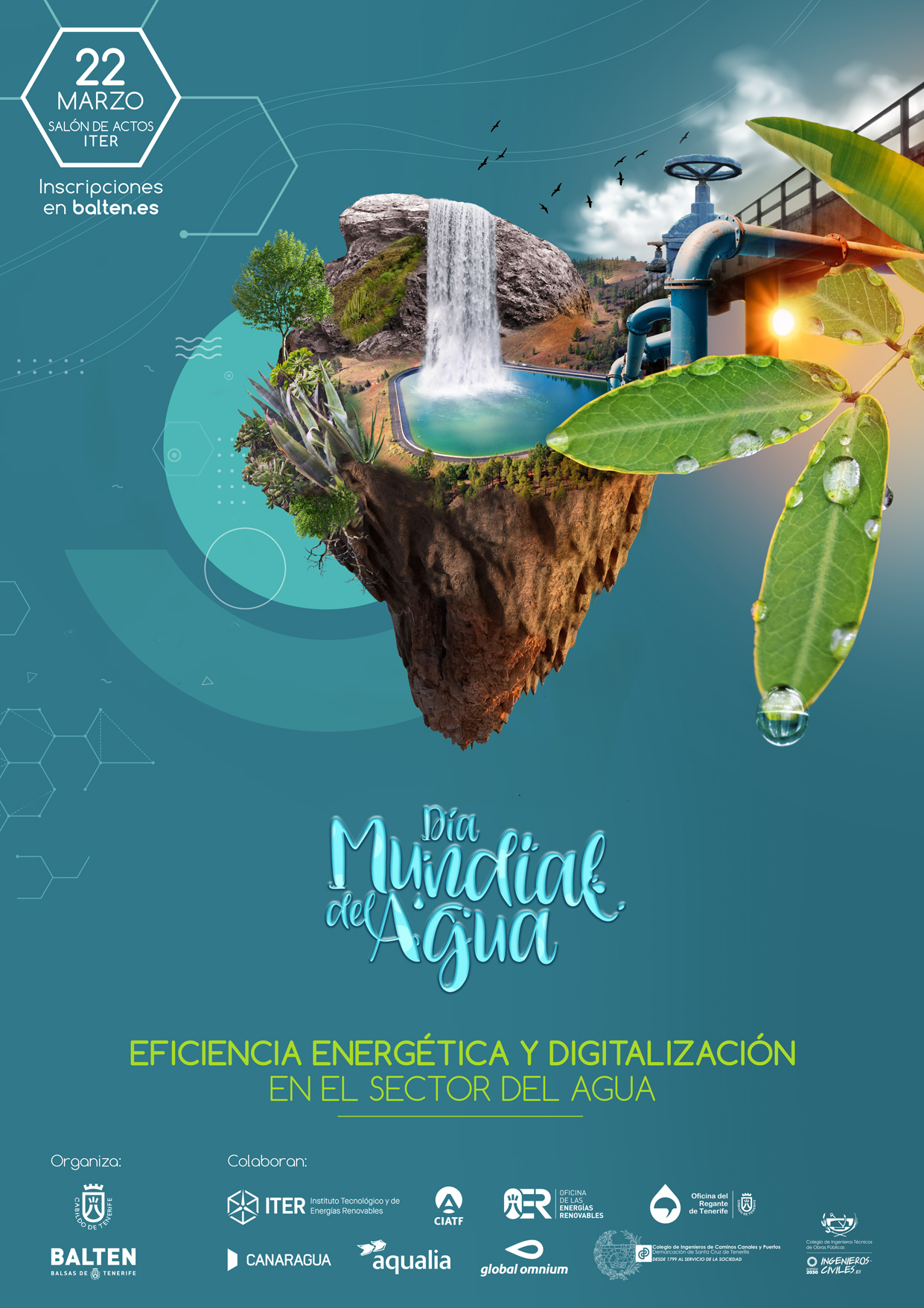 "Eficiencia energética y digitalización en el sector del agua" del Cabildo de Tenerife en el ITER